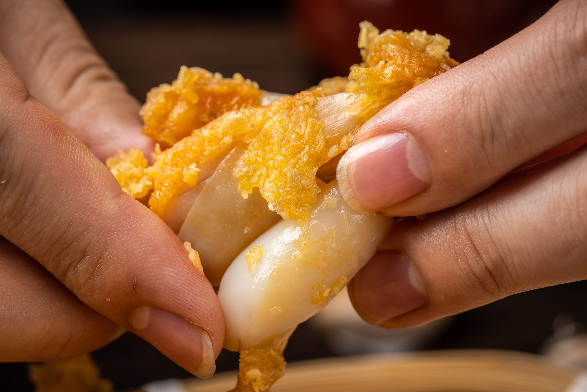 黄金脆皮蛙块（香辣）
